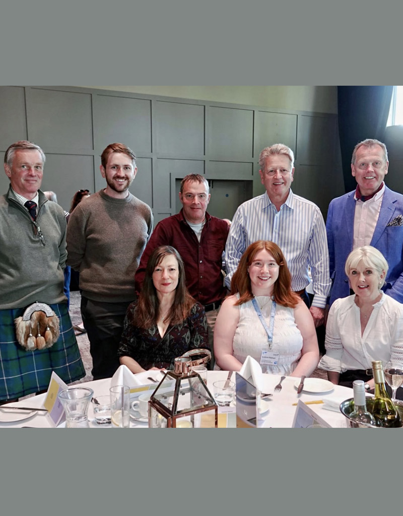 Perthshire car tour hands over charity cheques