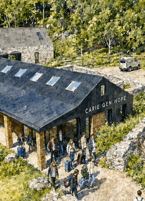 International Charity pioneers in Loch Tay centre bid