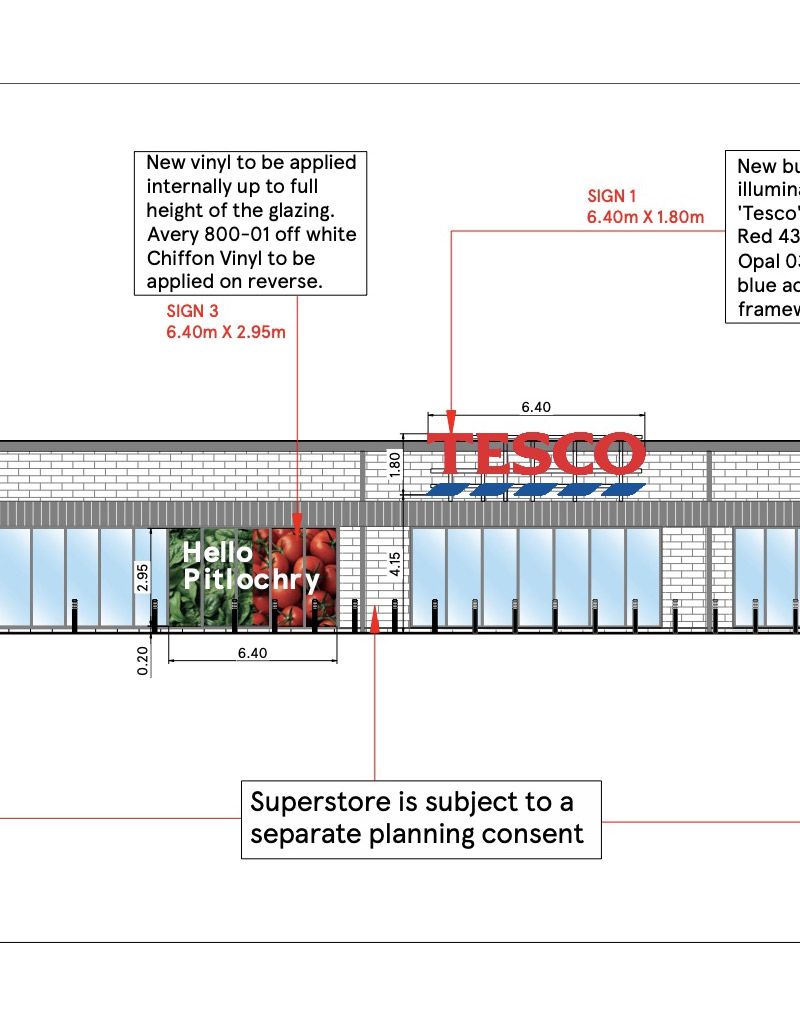 A glimpse of Pitlochry’s new Tesco